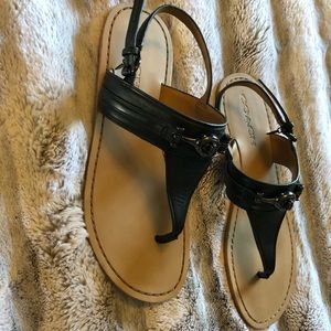 👡 Black coach Sandals 👡